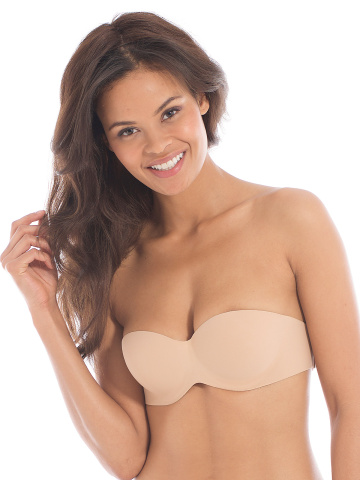 Invisibility and support: strapless bra for an elegant silhouette