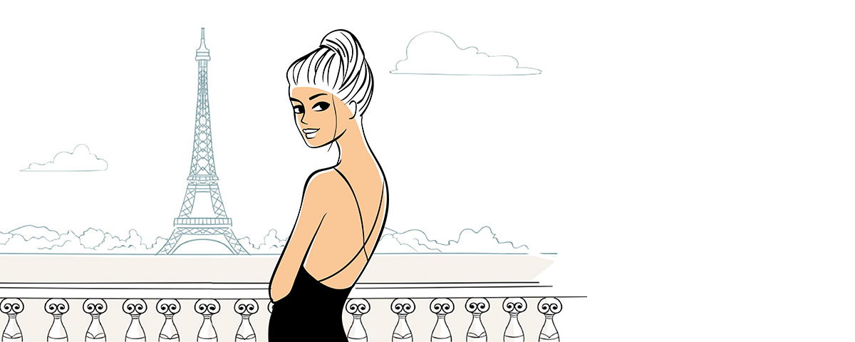 all the Parisian know-how to create lingerie accessories gilsa paris