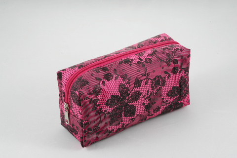 Lace makeup bag