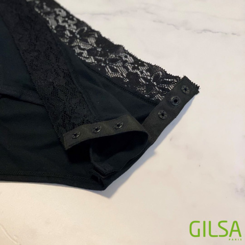 La culotte menstruelle en dentelle Isaline est conçue pour vous offrir confort et élégance pendant vos jours de menstruation.
